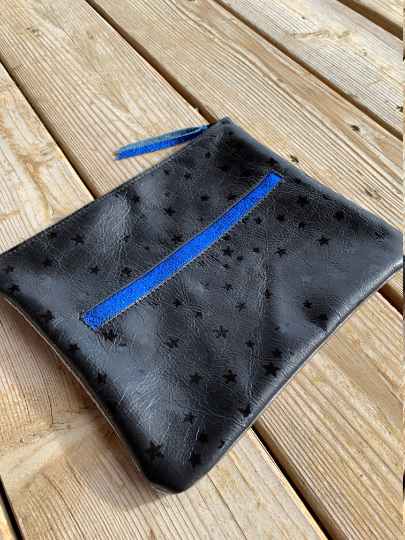 Thin Blue Line Zipper Bag Silvertip Country Designs